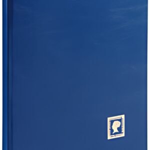PAGNA Album de timbres, bleu foncé, A4, 32 pages