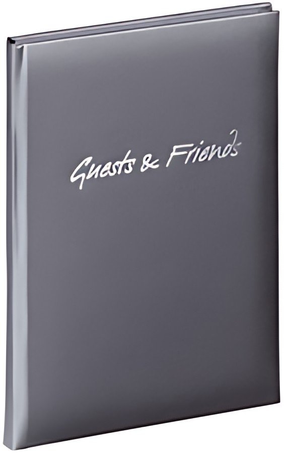 PAGNA Livre d'or "Guests & Friends", anthracite, 144 pages