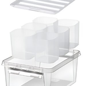 SmartStore Boîte de rangement CLASSIC 14 L + inserts, blanc