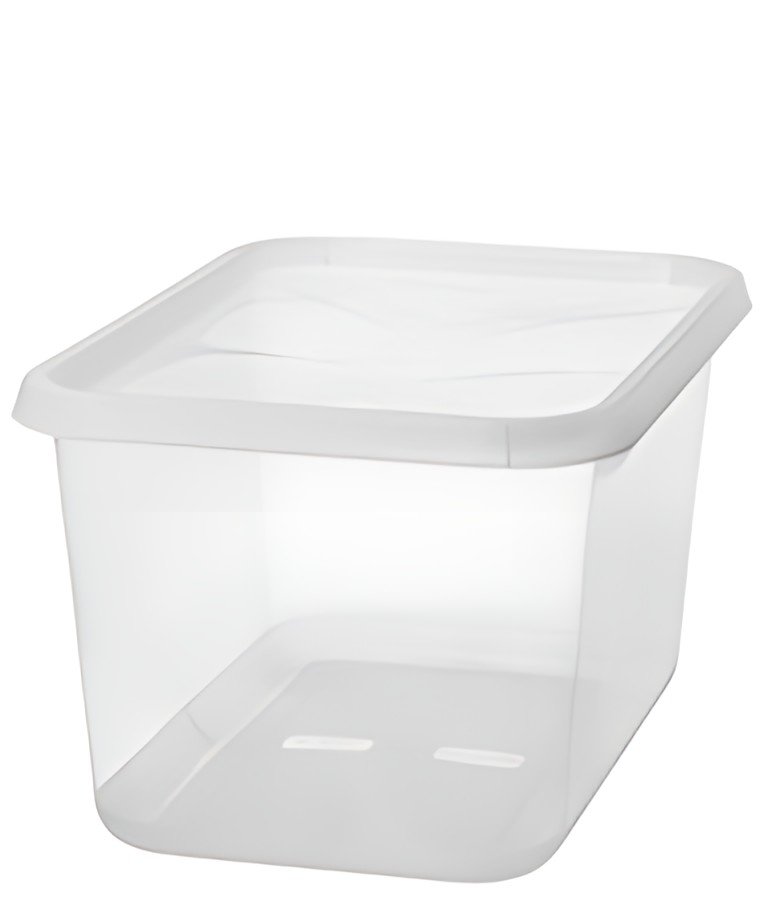 SmartStore Boîte de rangement BASIC L, 44 L, transparent