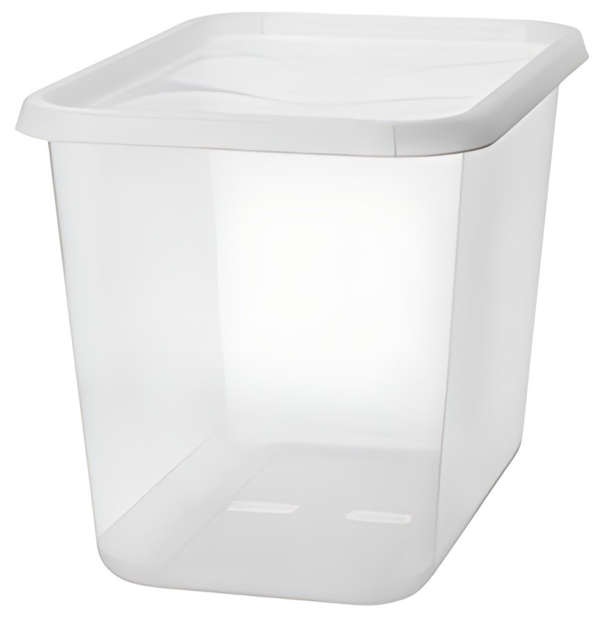 SmartStore Boîte de rangement BASIC XL, 60 L, transparent