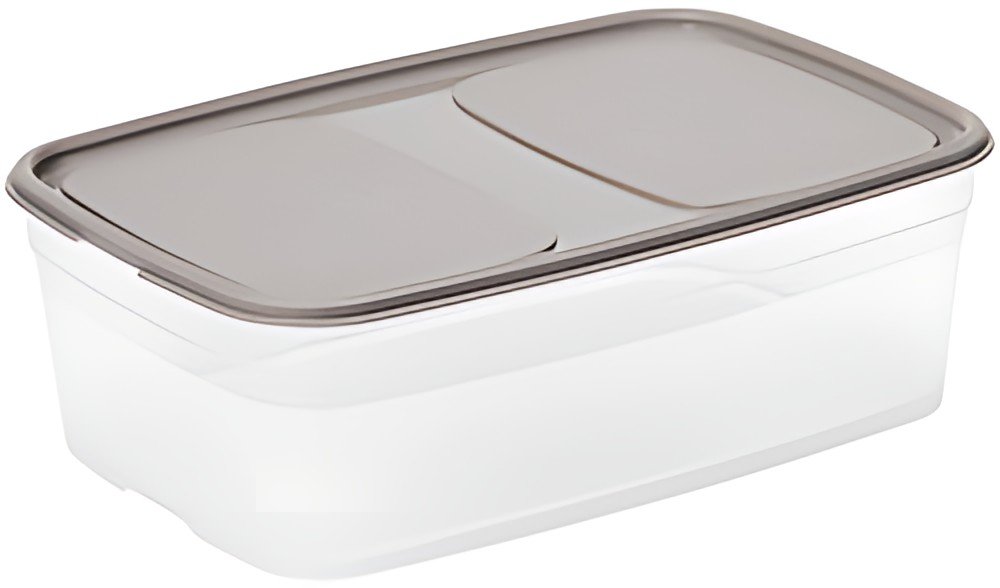 smartstore Boîte de conservation, 0,5 L, gris / transparent