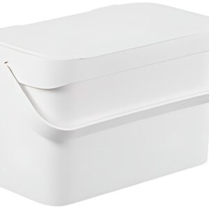 smartstore Poubelle bio "Collect Biowaste", 5 L, blanc