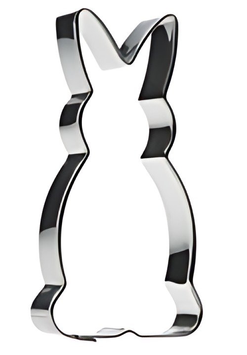 GastroMax Emporte-pièce Lapin, hauteur: 100 mm, inox