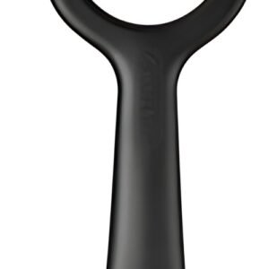 GastroMax Eplucheur économe, noir/acier inoxydable
