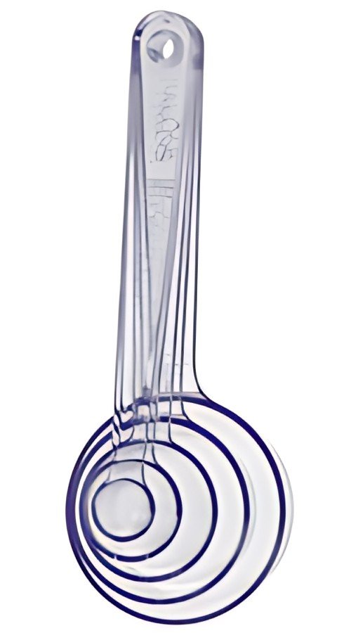 GastroMax Cuillère doseuse, plastique, set de 5