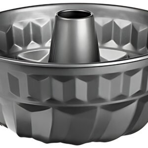 GastroMax Moule à kougelhopf, en acier au carbone, gris