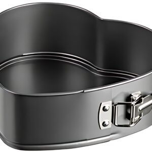 GastroMax Moule à manqué coeur, en acier carbone, gris