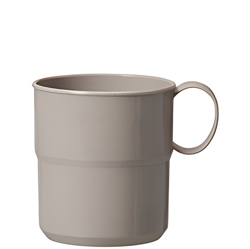 GastroMax Tasse BIO, 0,3 litre, gris