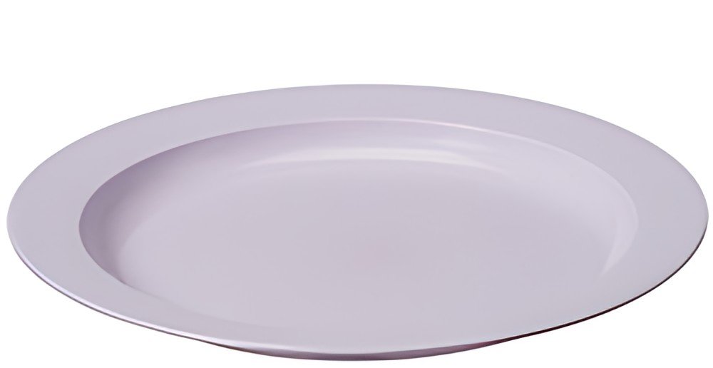 GastroMax Assiette plate BIO, diamètre: 250 mm, lavande