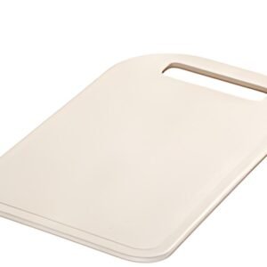 GastroMax Planche à découper BIO, 250 x 150 mm, crème