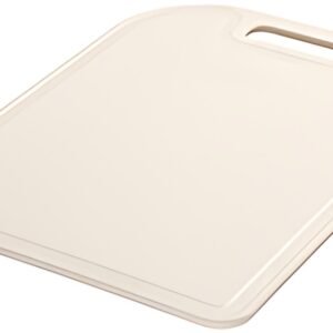 GastroMax Planche à découper BIO, 350 x 250 mm, crème