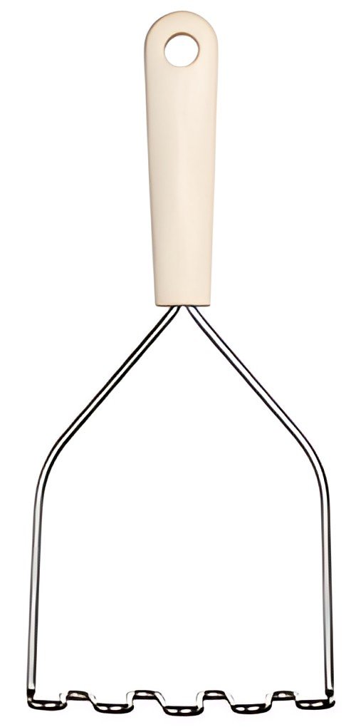 GastroMax Presse-purée BIO,  280 mm, inox/crème