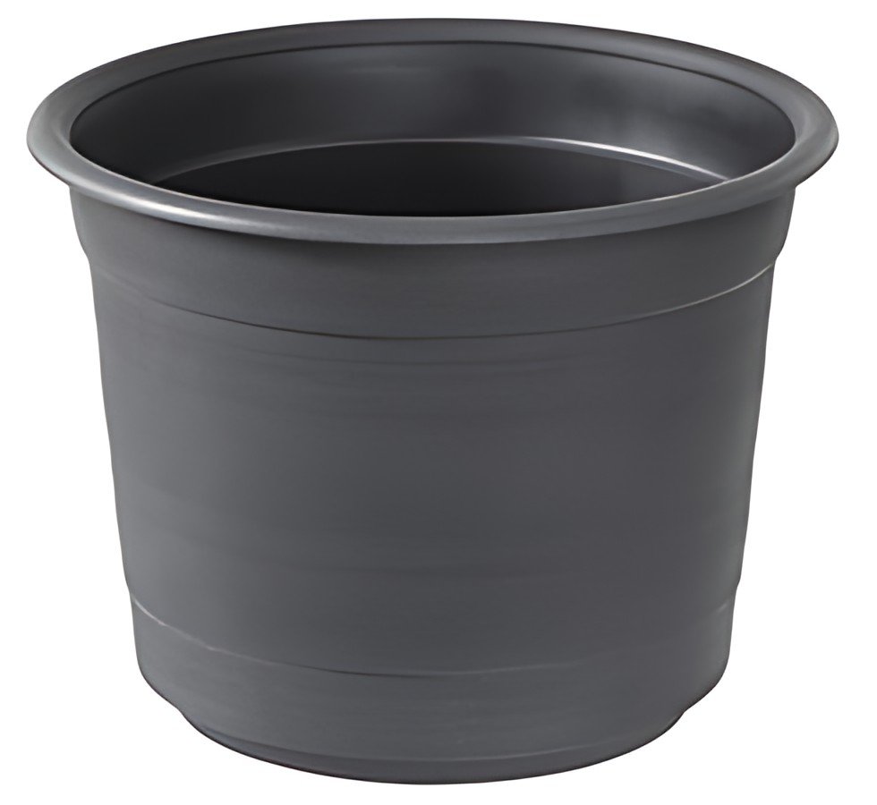 orthex Pot de fleurs EPOQUE, diamètre : 440 mm, noir