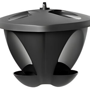 orthex Mangeoire pour oiseaux BIRDIE, noir