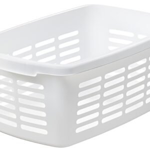orthex Corbeille à linge, 30 litres, blanc