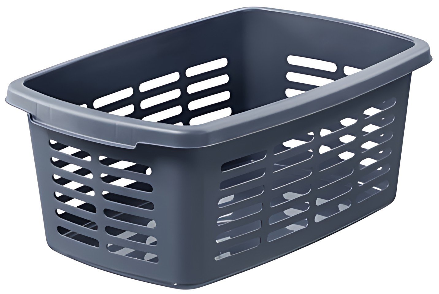 orthex Corbeille à linge, 30 litres, gris foncé