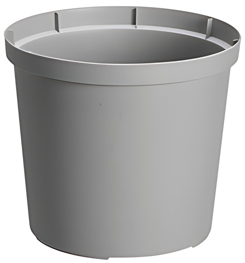 orthex Pot de fleurs CULTIVATE, diamètre: 270 mm, gris