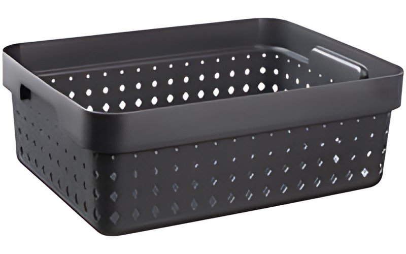 NGH Bac de rangement SEOUL BASKET M, noir