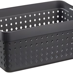 NHG Corbeille de rangement SEOUL ORGANIZER XL, noir