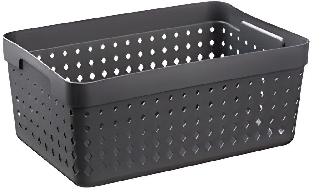 NHG Corbeille de rangement SEOUL ORGANIZER XL, noir