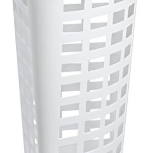 plast team Panier à linge BOSTON, 54 litres, d'angle, blanc