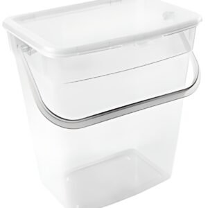 plast team Boîte à lessive, 10 litres, transparent