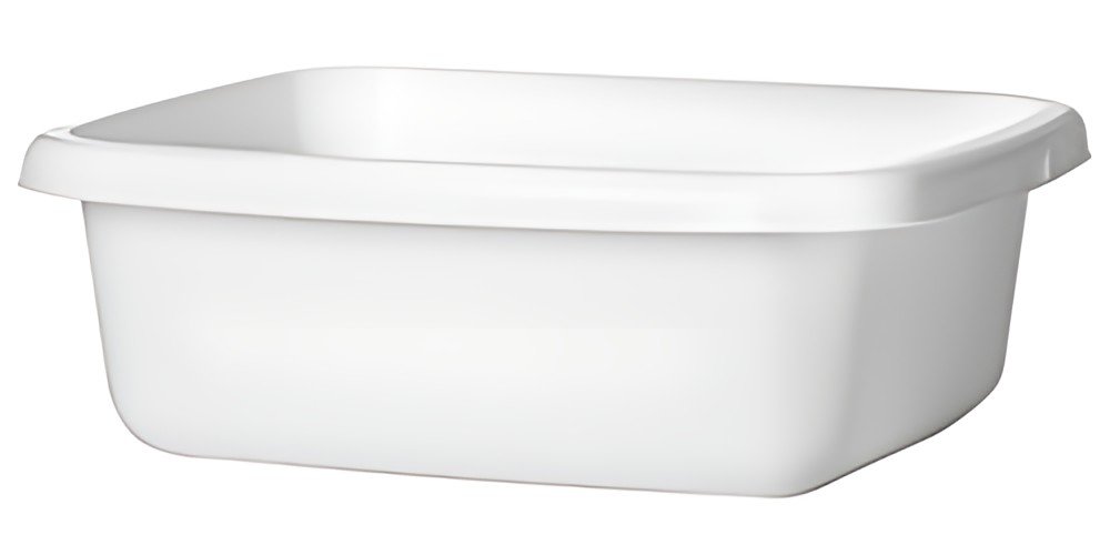 plast team Bassine, 10 litres, blanc