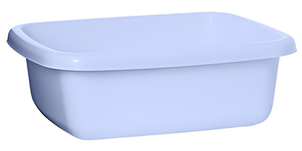 plast team Bassine, 10 litres, bleu clair