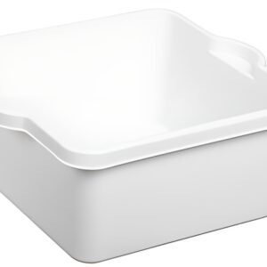 plast team Bassine ATLANTA, rectangulaire, 10 L, blanc