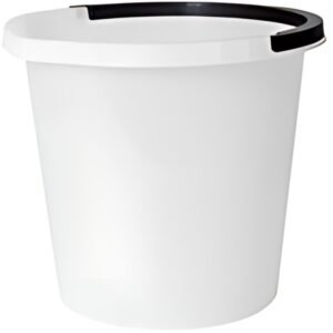 plast team Seau de nettoyage ATLANTA, 10 litres, blanc