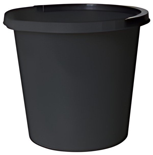 plast team Seau de nettoyage ATLANTA, 10 litres, noir