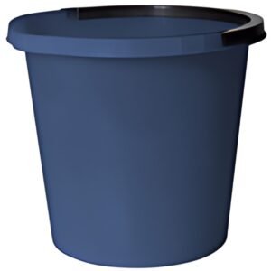 plast team Seau de nettoyage ATLANTA, 10 litres, bleu foncé