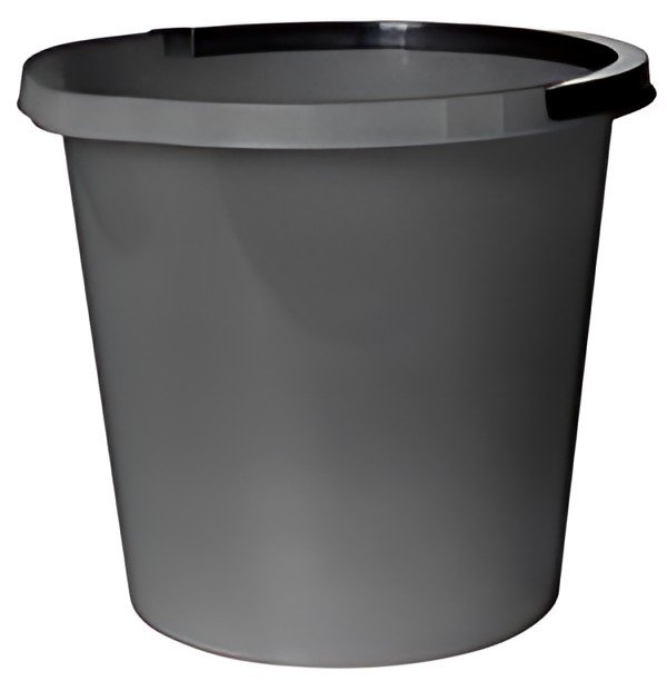 plast team Seau de nettoyage ATLANTA, 10 litres, argent