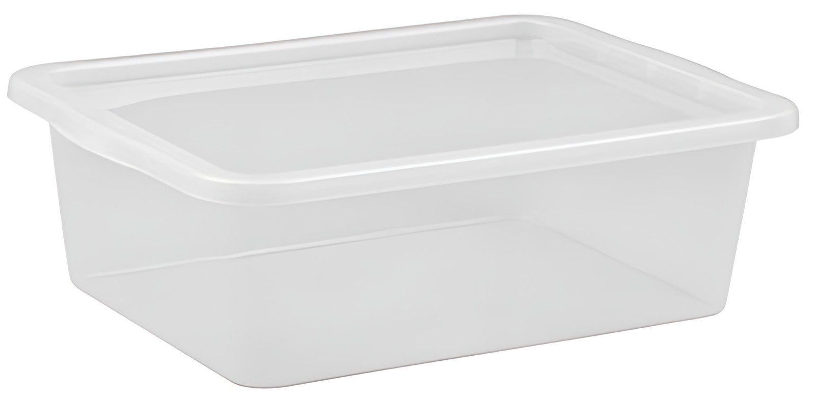 Plast team Boîte de rangement BASIC BOX, dessous de lit, 30L