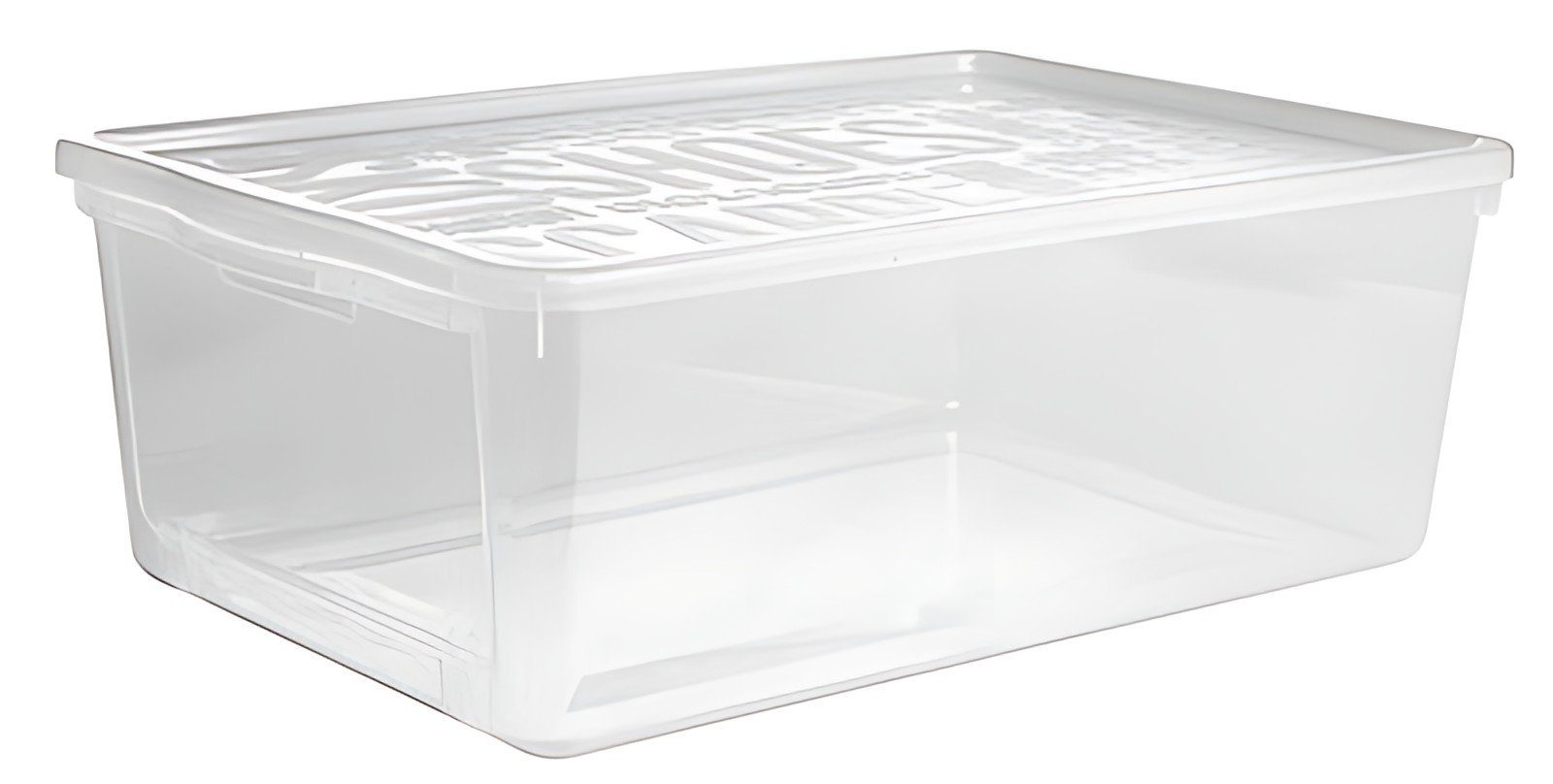 Plast team Boîte à chaussures BASIC BOX, avec clapet
