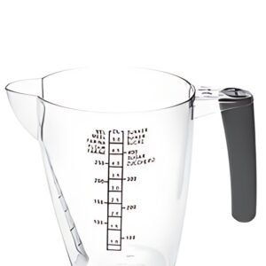 plast team Pichet mesureur, 1,0 litre, transparent
