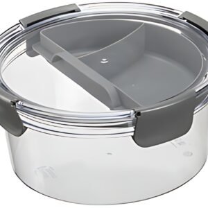 plast team Boîte repas Lyon To-Go, PP/tritan, 1,4 L, gris