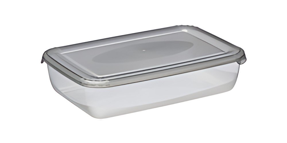 plast team Boîte de congélation Polar, 0,45 litre, gris