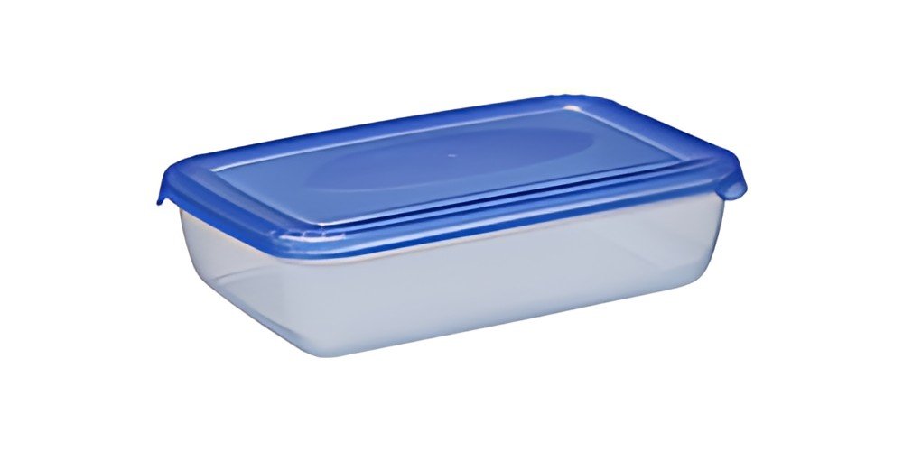 plast team Boîte de congélation Polar, 0,45 litre, bleu