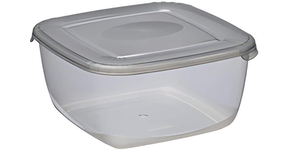 plast team Boîte de congélation Polar, 0,46 litre, gris