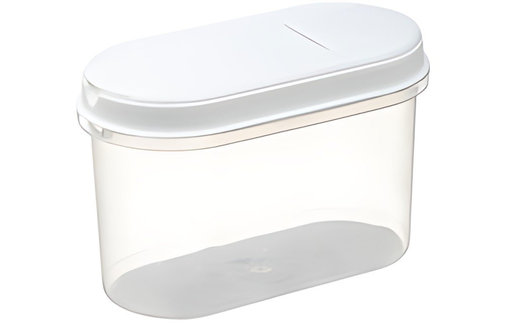 plast team Boîte de conservation Margerit, 1,2 litre, blanc