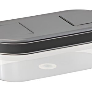plast team Boîte de conservation Margerit, 1,2 litre, gris