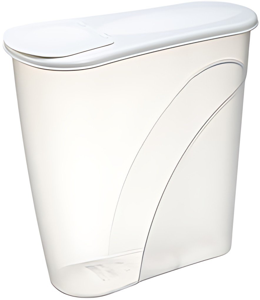 plast team Boîte à céréales Margerit, 2,6 litres, blanc