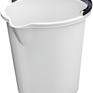 plast team Seau "VANCOUVER", rond, 10 litres, blanc