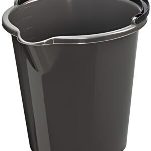 plast team Seau "VANCOUVER", rond, 10 litres, anthracite