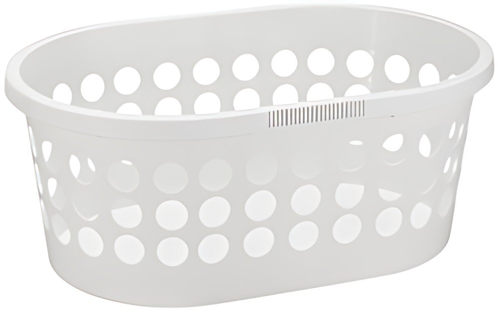 plast team Corbeille à linge SPRINGFIELD, 30 litres, blanc