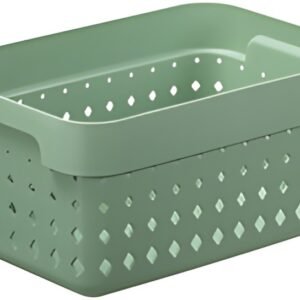 NHG Bac de rangement SEOUL BASKET S, PP, vert