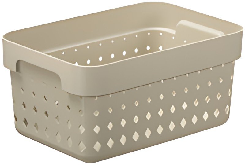 NHG Bac de rangement SEOUL BASKET S, PP, beige