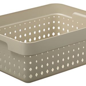 NHG Bac de rangement SEOUL BASKET M, PP, beige
